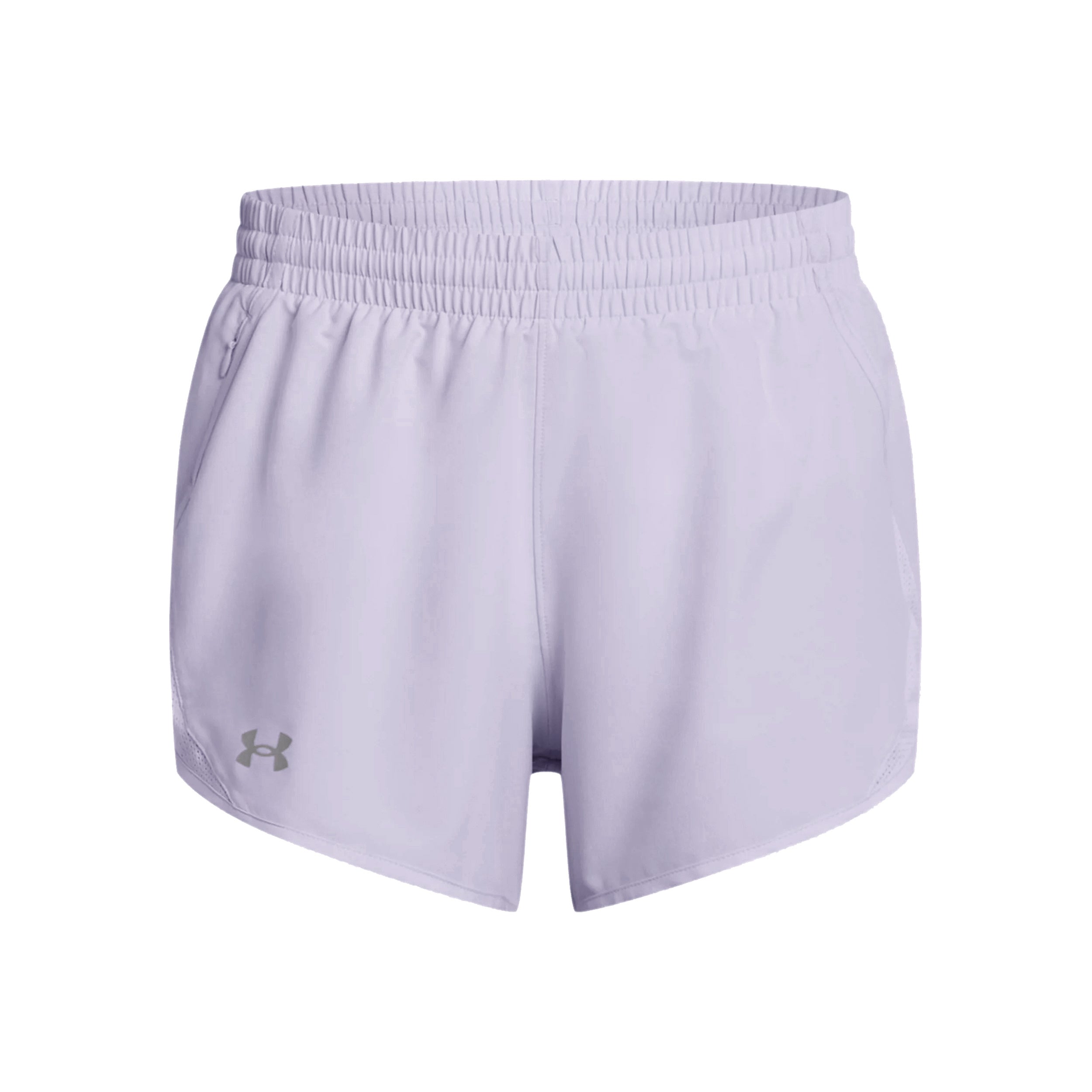Under Armour Fly By 3in Hardloopshorts Dames - wit, wit